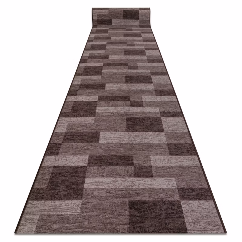 Chodnik RugsX 67×1050 cm brąz 209646 1 szt.