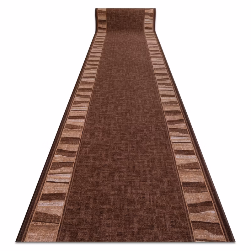 Chodnik RugsX 67×340 cm brąz 204587 1 szt.