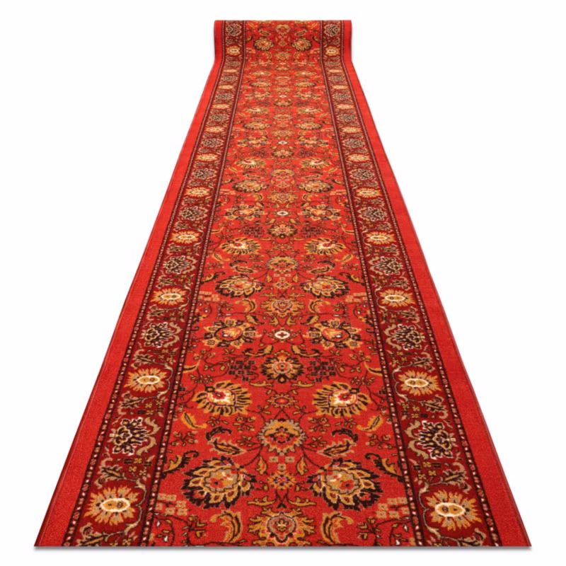 Chodnik RugsX 67×350 cm czerwony 216433 1 szt.