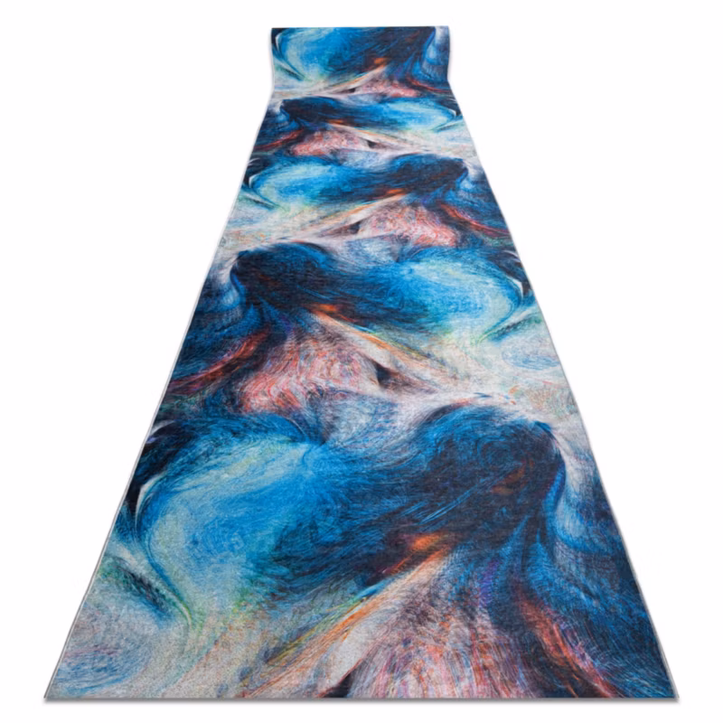 Chodnik RugsX 60×850 cm niebieski 280822 1 szt.