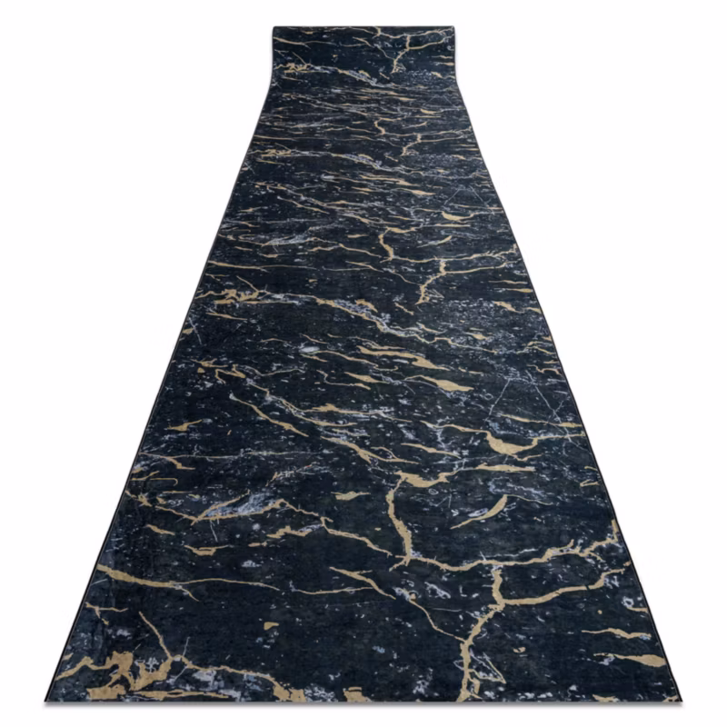 Chodnik RugsX 60×850 cm czarny 278840 1 szt.