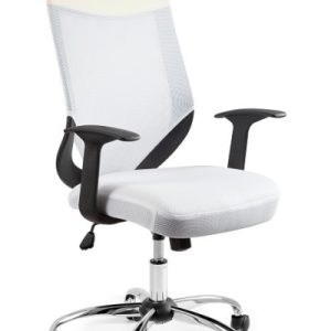 Fotel biurowy MOBI PLUS biały 176013