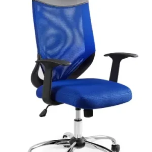 Fotel biurowy MOBI PLUS niebieski 412706