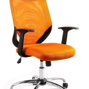 Fotel biurowy MOBI PLUS pomarańczowy 412722 Fotel biurowy MOBI PLUS pomarańczowy 412722