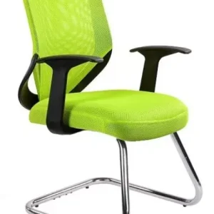 Fotel biurowy MOBI SKID zielony 639221 Fotel biurowy MOBI SKID zielony 639221