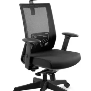 Fotel biurowy NEZ czarny 664624
