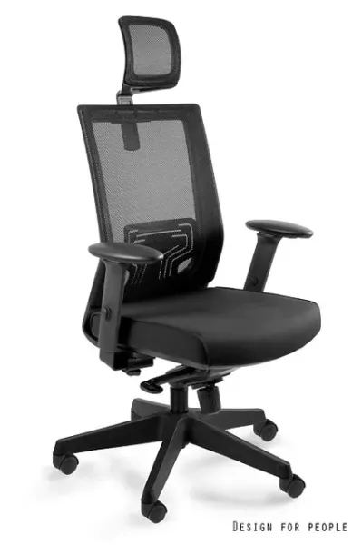 Fotel biurowy NEZ czarny 664624