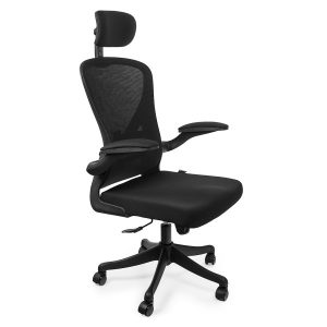 Fotel biurowy obrotowy ARON Black 77127