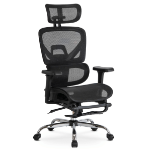 Fotel Biurowy Obrotowy Ergonomiczny Krzesło Do Biurka Czarny KAIR 747858 Fotel Biurowy Obrotowy Ergonomiczny Krzesło Do Biurka Czarny KAIR 747858