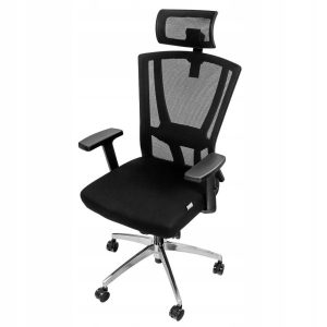 Fotel Biurowy Obrotowy Ergonomiczny Regulowany Zagłówek Furvero Zenith BHP 756804 Fotel Biurowy Obrotowy Ergonomiczny Regulowany Zagłówek Furvero Zenith BHP 756804