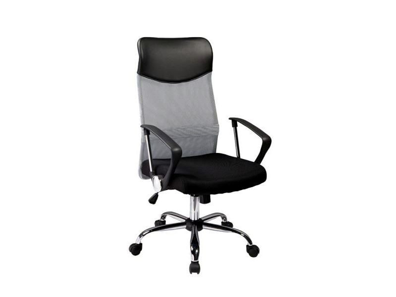 Fotel biurowy Q-025 czarno/szary 995127