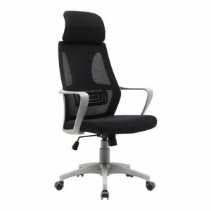 Fotel biurowy Q-095 czarny/szary 839889 Fotel biurowy Q-095 czarny/szary 839889