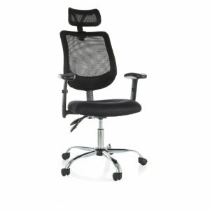 Fotel biurowy Q-118R czarny 950128 Fotel biurowy Q-118R czarny 950128