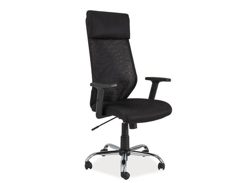 Fotel biurowy Q-211 czarny 839876
