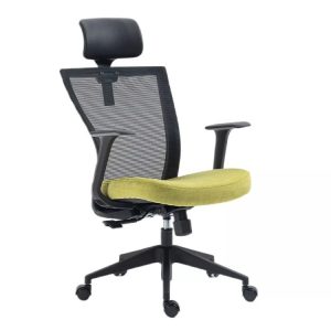 Fotel biurowy Q-328H czarny/zielony 839900 Fotel biurowy Q-328H czarny/zielony 839900