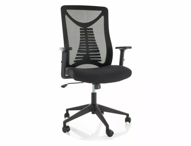 Fotel biurowy Q-330R czarny 839884
