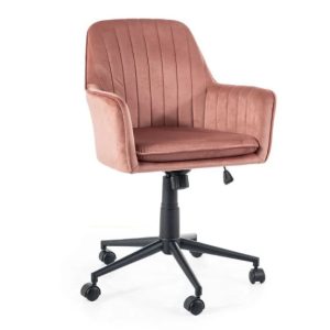 Fotel biurowy Q-886 VELVET antyczny róż 839875 Fotel biurowy Q-886 VELVET antyczny róż 839875