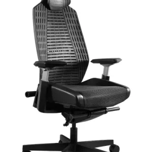 Fotel biurowy RONIN czarny elastomer 412686 Fotel biurowy RONIN czarny elastomer 412686