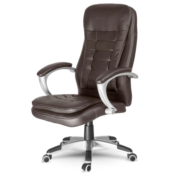 Fotel biurowy Sofotel 322 ciemny brąz - dark brown 866447