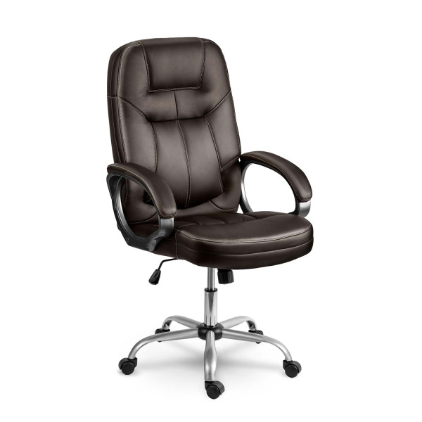 Fotel biurowy Sofotel 355 ciemny brąz - dark brown 866442