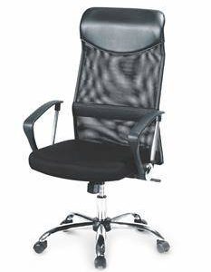 Fotel biurowy Spiner czarny PU 165886 Fotel biurowy Spiner czarny PU 165886