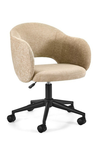Fotel biurowy Stilo beżowy tkanina 868511