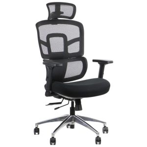 Fotel biurowy TREX czarny/aluminium 216967 Fotel biurowy TREX czarny/aluminium 216967