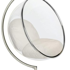 Fotel BUBBLE STAND VELVET poduszka beżowa 341047 Fotel BUBBLE STAND VELVET poduszka beżowa 341047