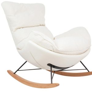 Fotel bujany OTILIA TEDDY biały 341048