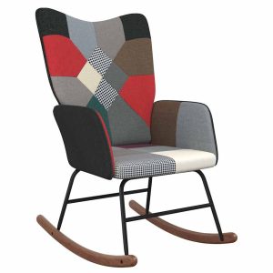 Fotel Bujany Wypoczynkowy Patchwork Fotel Tapicerowany Do Salonu Pokoju 791764 Fotel Bujany Wypoczynkowy Patchwork Fotel Tapicerowany Do Salonu Pokoju 791764