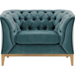 Fotel Chesterfield Modern Wood-Velluto 12 195079 Fotel Chesterfield Modern Wood-Velluto 12 195079
