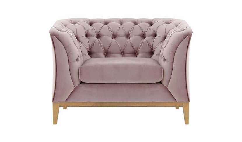 Fotel Chesterfield Modern Wood-Velluto 14 195080
