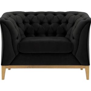 Fotel Chesterfield Modern Wood-Velluto 20 195073 Fotel Chesterfield Modern Wood-Velluto 20 195073