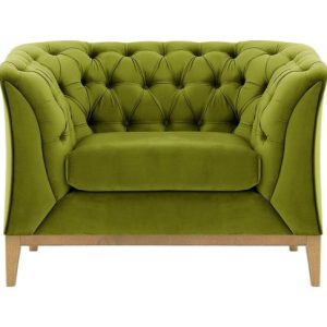 Fotel Chesterfield Modern Wood-Velluto 9 195064 Fotel Chesterfield Modern Wood-Velluto 9 195064