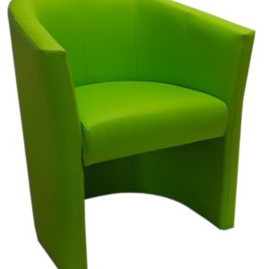Fotel CLUB Eco skóra D5 limonka 126744