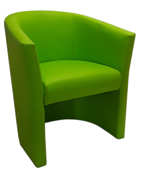 Fotel CLUB Eco skóra D5 limonka 126744