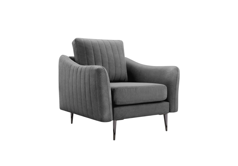 Fotel Cori 1 Ciemny szary 900580