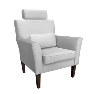 Fotel DENVER tkanina Welur noga drewniana 91662 Fotel DENVER tkanina Welur noga drewniana 91662