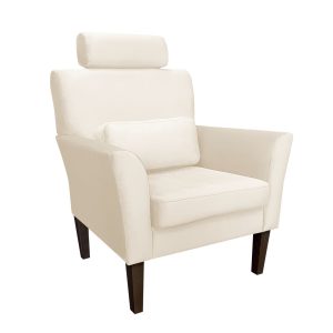 Fotel DENVER tkanina Welur noga drewniana 91754 Fotel DENVER tkanina Welur noga drewniana 91754
