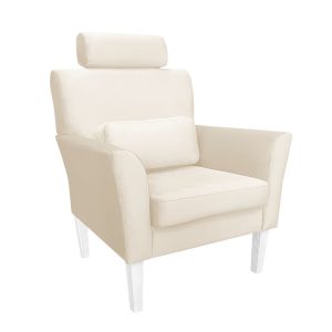 Fotel DENVER tkanina Welur noga drewniana 91635 Fotel DENVER tkanina Welur noga drewniana 91635