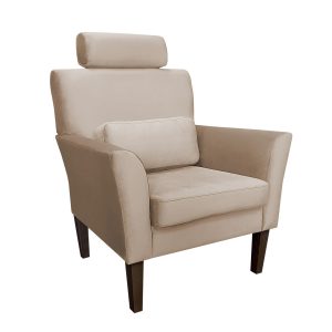 Fotel DENVER tkanina Welur noga drewniana 91641 Fotel DENVER tkanina Welur noga drewniana 91641
