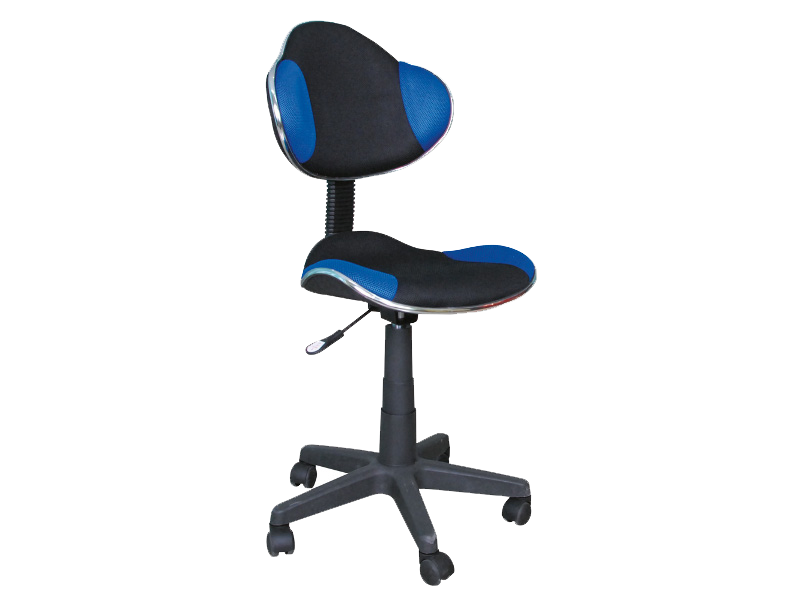 Fotel dla dziecka Q-G2 czarny/niebieski 1002533