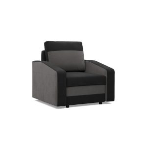 Fotel do salonu, Gabinetu, Komfortowy, Bonell, Kolor Czarny 538972