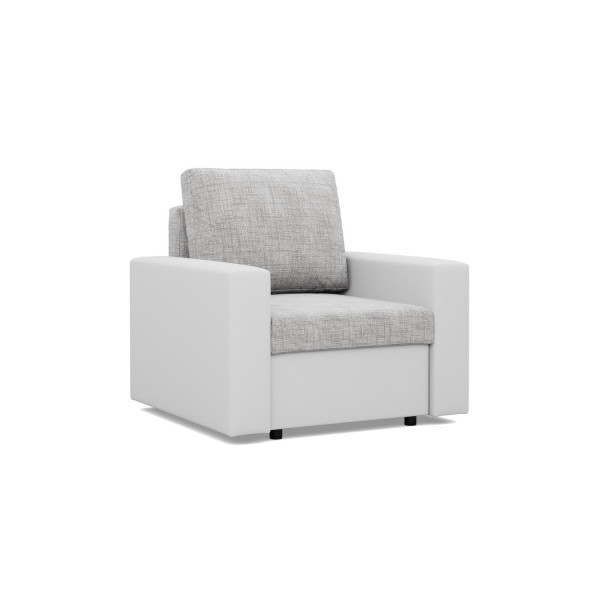 Fotel do salonu, Gabinetu, Komfortowy, Bonell, Kolor Szary 539128