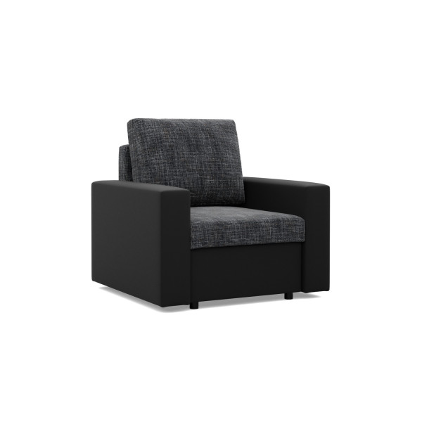 Fotel do salonu, Gabinetu, Komfortowy, Bonell, Kolor Szary 539157