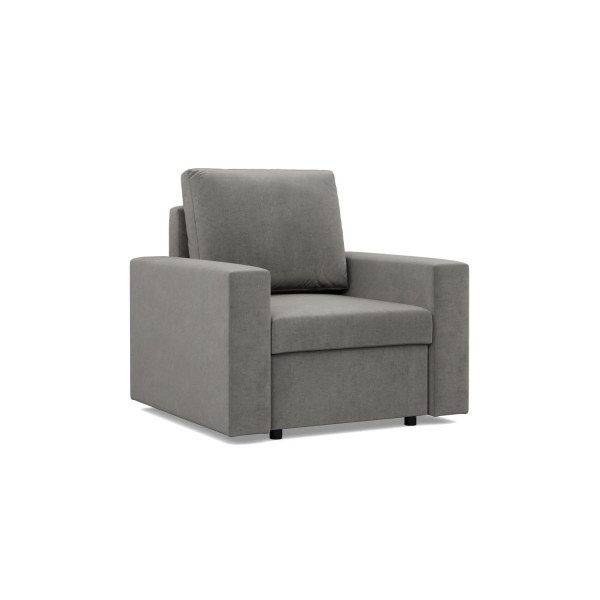 Fotel do salonu, Gabinetu, Komfortowy, Bonell, Kolor Szary 537298