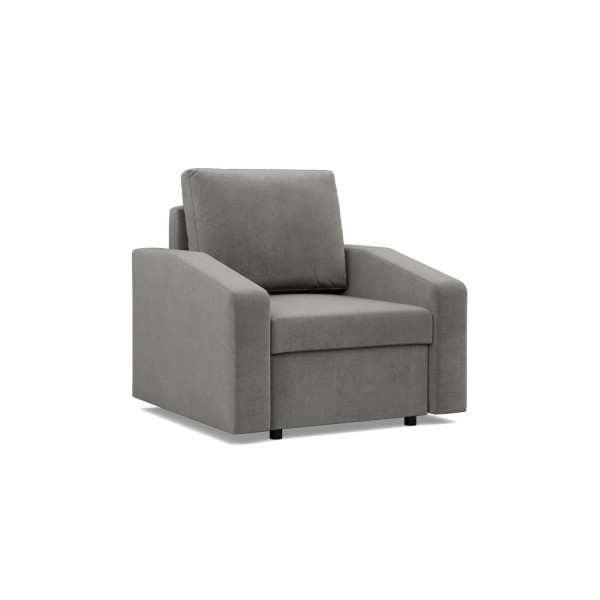 Fotel do salonu, Gabinetu, Komfortowy, Bonell, Kolor Szary 538977