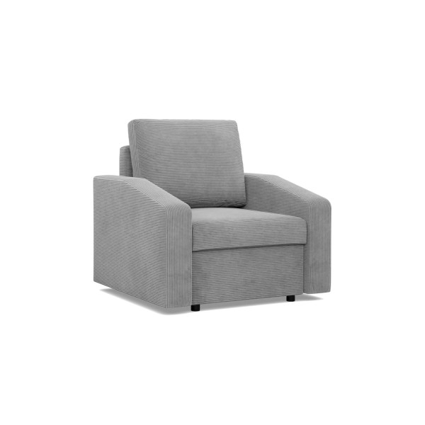 Fotel do salonu, Gabinetu, Komfortowy, Bonell, Kolor Szary 538997