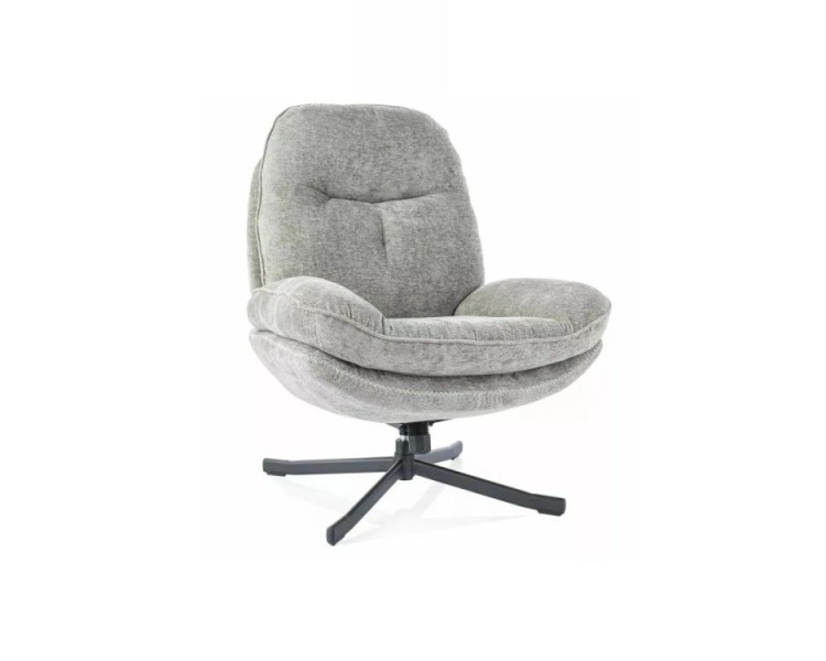 Fotel do salonu HARPER oliwkowy obrotowy 840013
