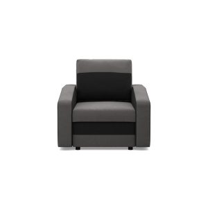 Fotel do salonu, mikrofaza, AURELO, 83x92x92 cm, szary, czarny | TYLETEGOTU 773020 Fotel do salonu, mikrofaza, AURELO, 83x92x92 cm, szary, czarny | TYLETEGOTU 773020